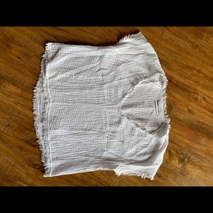 White, small T-shirt from Urban Outfitters